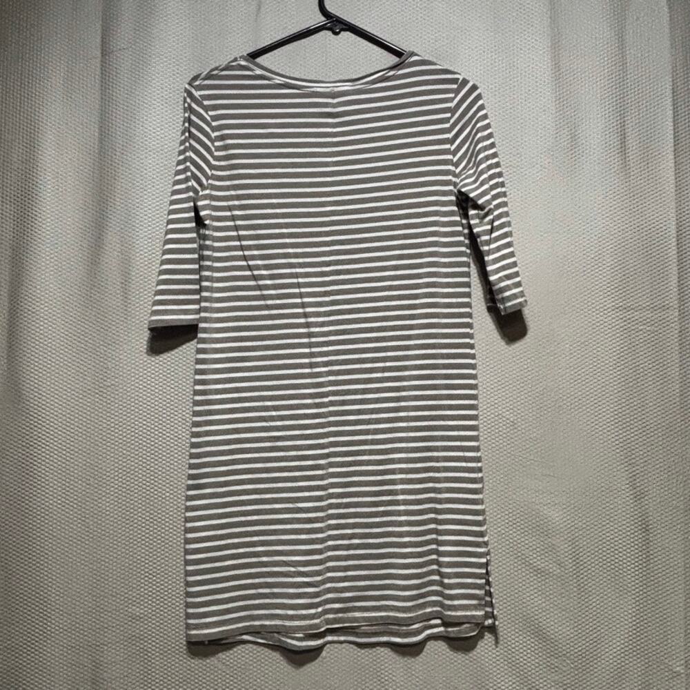 Tasc Performance Women's Nantucket Tan Boatneck Dress 3/4 Sleeves Size XS - Picture 9 of 9